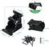 4 Pack 0-90 Folding Brackets Degrees Folding Table Legs Brackets Heavy Duty Lock Extension Support Bracket Black