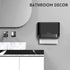 200+ Paper Towel Dispenser,Large Capacity Wall Mount Tissue Dispensers with Smart Lock, Used for Kitchen and Bathroom
