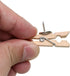 Tupalizy Wooden Clips Push Pins, Clothespins for Cork Boards, 20PCS for Photos and Craft Projects