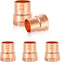 5-Pack Copper Fittings, 1-Inch Copper Female Adapter, C x FNPT with Sweat Solder Connection