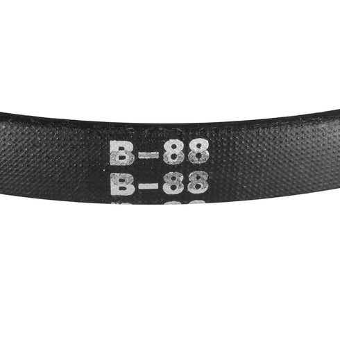 B-88 V-Belts - 88" Inner Length x 17mm Width x 11mm Thickness, B-Section Rubber Drive Belt for Power Transmission