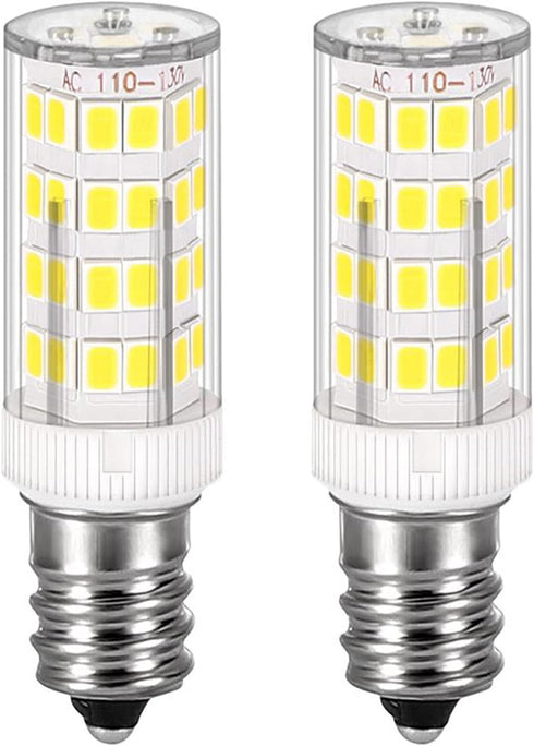 Ovenot E12 Led Light Bulb 4W Equivalent 40W C7 Replacement Bulbs Clear Type