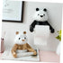 Panda-Themed Wall-Mounted Tissue Rack - Easy Installation