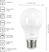 Linkind A19 LED Light Bulbs Dimmable, 60W Equivalent, 2700K Soft White, 9.5W 800 Lumens, E26 Standard Base, UL Listed, Lighting for Bedroom Living Room Home Office, 6 Packs by Linkind