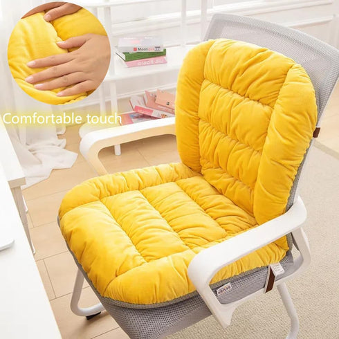 Gujuja Desk Chair Cushion Office Chair Cushion Seat Cushion with Back Soft and Comfortable for Sit Long Time Student
