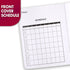 Mead Composition Notebook, Wide Ruled, 9-3/4" x 7-1/2", 100 Sheets, Green Marble Design (09918AC5)