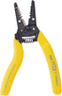 IDEAL Electrical Reflex Super T Stripper, 8-18 AWG Solid, Yellow, with Textured Grips