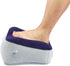 Inflatable Travel Footrest Pad Foot Rest Pillow Soft Flocking Pillow Flights Relax Cushion Ottomans Leg Up with Air