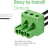 20Pcs 3 Pin 5.08mm Pitch DIY PCB Mount Screw Terminal Block Connector with 20Pcs Phoenix Plug