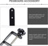 ARTSEWPLY 2 Pieces Vertical Pegboard Install Clips Pegboard Accessory Brackets for Industrial and Workbench Storage