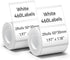 NIIMBOT Thermal Label Maker Paper - 50×30 mm White 2 Packs for B1 Label Maker