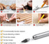 AUAUY 2PCS Stylish Metal Pencil, Reusable Everlasting Pencil with 2 Replaceable Nibs for Writing, Drawing, Sketching.