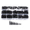 250Pcs M3 Hex Column Standoff Spacer Pillars Screws Nuts Assortment Kit with Storage Box for PCB Circuit Boards