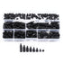 250Pcs M3 Hex Column Standoff Spacer Pillars Screws Nuts Assortment Kit with Storage Box for PCB Circuit Boards