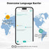 CAWRUGA 3-in-1 150 OWS AI Language Translator Earbuds, Real-Time Translation Earbuds Languages & Accents with APP