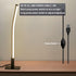 GEPROSMA Set 2, 17.32"/44CM 5V 2A),Minimalist Design,3 Dimmable,Nightstand Slim Metal Table Lamp Bedside Lamp of Modern