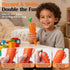 Snugeasy 60-Second (1PCS) Carrot Recorder Pen, Voice Recording Pen for Kids, Smooth-Writing Ballpoint Pens, Learning