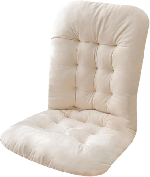 Generic Rocking Chair Cushions, Non-Slip Desk Chair Cushion, Rocking Office Chair Pad with Ties, High Back Patio