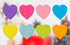 Heart Sticky Notes 3x3 in, 8 Pads, Bright Color Strong Adhesive Post, Clean Removal, 82 Sheets per Pad