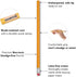 Trail maker 200 Count Unsharpened Wood Cased #2 Yellow Pencils in Bulk for School Classroom, Kids, Office (200 Pencils) by Trail maker