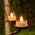 TWINKVILLA 8pcs Solar Tea Lights Outdoor Waterproof, Rechargeable Dusk to Dawn Little Solar Votive Candles, Flameless