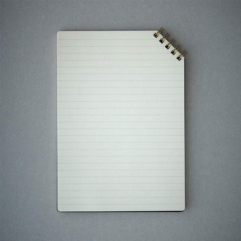 Japanese Ring Notebook, Green, Lined by IPPINKA