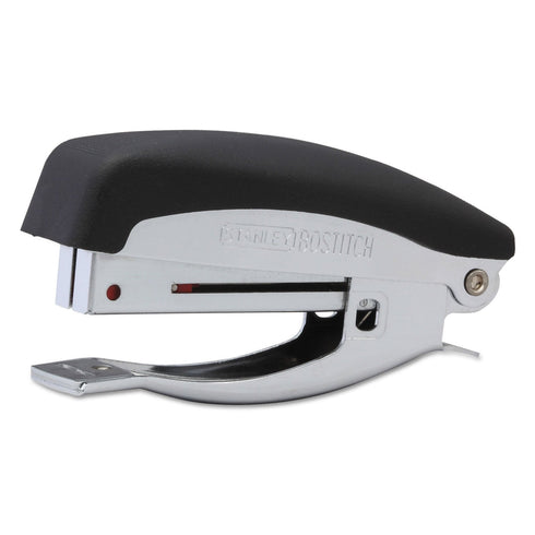 Bostitch Office Deluxe Hand-Held Stapler, 20 Sheet Capacity, Chrome/Black (42100) with Anchor Hole