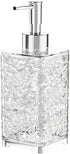 Psdndeww Bathroom Hand Sanitizers Container Portable Glass Travel Liquid Soap Dispenser Shampoo BodyWash