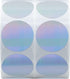 Hybsk Holographic Silver Labels, 1000pcs Color Coding Dots, 1 Inch Round Dot Stickers