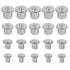 Dowel Pins Center Point Set, Dowel Tenon Center Transfer Plugs, Marker Set, 20 Pcs (1/4, 5/16, 3/8, 1/2 Inch)