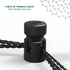 YARDHAUS Crown Elite Mini Hanging Anchors - Secure Solution for String Light Installation, 4 Pack, Up to 60'