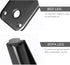 Luxshiny Iron Furniture Legs Oblique Design Cabinet Sofa Support Feet for Bed Desk Wardrobe Tv Stand with Moisture