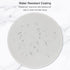 Hsurbtra Premium-Textured Mouse Pad - Small Round 8.7 x 8.7 Inch Gray, Anti-Slip Waterproof Rubber for Office Home