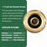 Yolass 1/4” NPT Air Hose Fittings, 10 Quick-link Air Hoses with 1/4" Brass Couplers for Professional Use