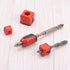 5pcs Bit Magnetizer Ring, 1/4" Hex Hole Removable Magnetic Screw Holder for Power Screwdriver Bits and Hand Tools