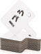 Set of 30 Dry Erase Answer Paddle - Small White Board Classroom Pack with Erasers for Students, Teachers