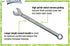 Williams 1209MSC Super Combo Combination Wrench, 9 Millimeter