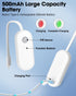 2-Pack Indoor,500mAh LAVAED Motion Sensor Night Light Toilet Lights Inside, LED Toilet Bowl Light Rechargeable Potty