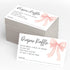 Set 30 Printed Party Diaper Raffle Baby Shower Insert Pink Bow Design, Girl Baby Shower Game Cards for Guests, Fun