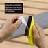 POLIWELL Micro Sanding Tools - 3.5 x 1 Detail Sander Kit with Sandpaper for Crafts Wood Finishing, 120 PCS