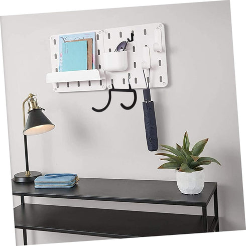 4pcs GANAZONO Heavy Duty Pegboard Hooks for Drill Holders Pegboard Hangers for Efficient Tool Organization Garage
