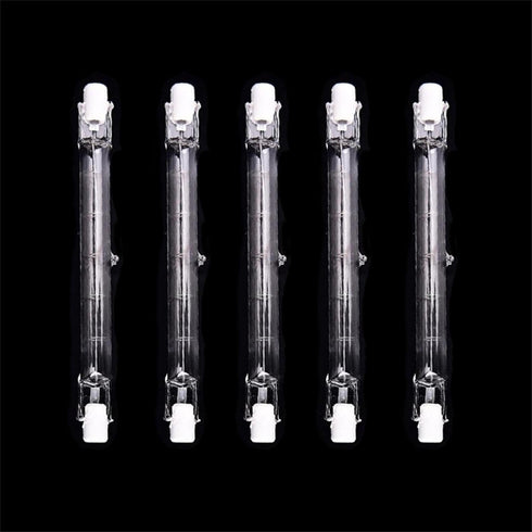 UGEFKMQ 5PC R7S 189MM T3 500W 230V Halogen Bulb R7S 89MM 1000W 120V