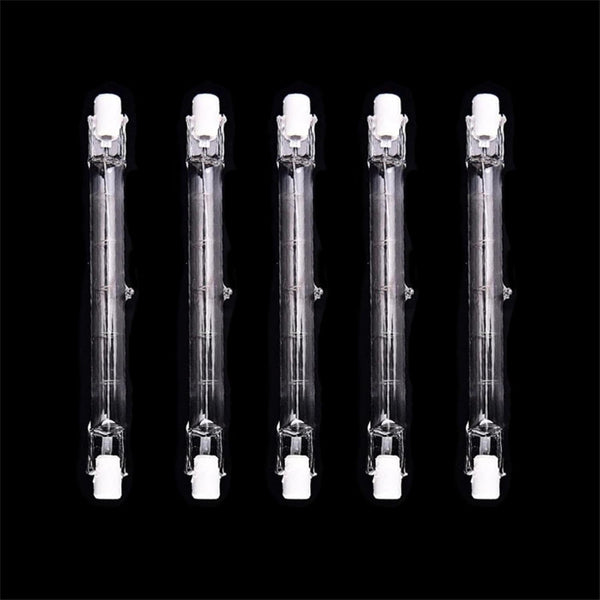 UGEFKMQ 5PC R7S 189MM T3 500W 230V Halogen Bulb R7S 89MM 1000W 120V