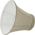 Aspen Creative 30008, 3" 6" 5" Set 1 Bell Clip-On Chandelier Lamp Shade, Butter Crme, Top x Bottom x Slant Height