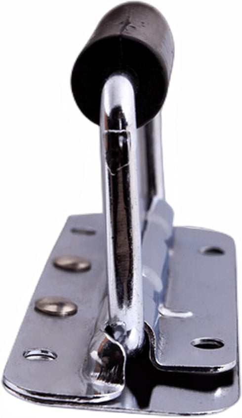 4Pcs Stainless Steel Folding Spring Handle for Toolbox, Suitcases, Equipment Cabinet Pull Drawer Knobs, Free Screws