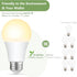 A19 Bulbs Dimmable,75W 1000 2700K E26 15000-Hour 11.5W Bulbs, 6 Pack Sigalux LED Light Equivalent Lumens, Soft White