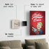 3-Pack Displate Magnetic Wall Mount Kit for Hanging Pictures, Peel & Stick Wall Magnets with Safe Removable Adhesive