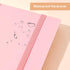 Yoment Spiral Notebook, College Ruled 7.3" X 10.2", 300 Pages Thick Notebook for Work, Pink Cover