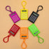 Red Mini Calculators, Pocket Basic Electronic Calculator, 8 Digits Biscuit Shape Digital Desktop Calculator for Kids,