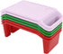 6 Pcs Kids Lap Desk Tray, Plastic Breakfast Laptop Trays with Side